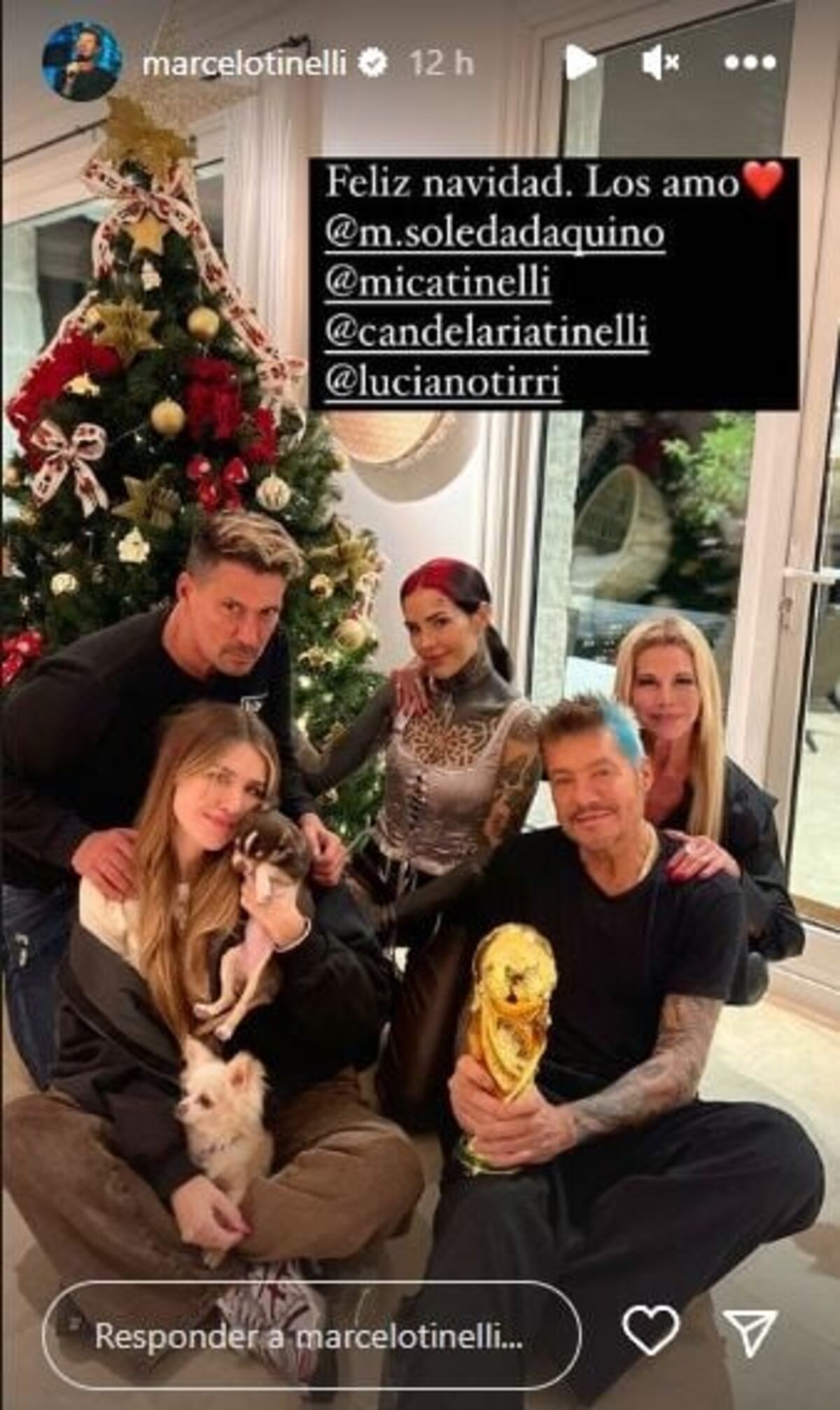 La Navidad de los famosos.