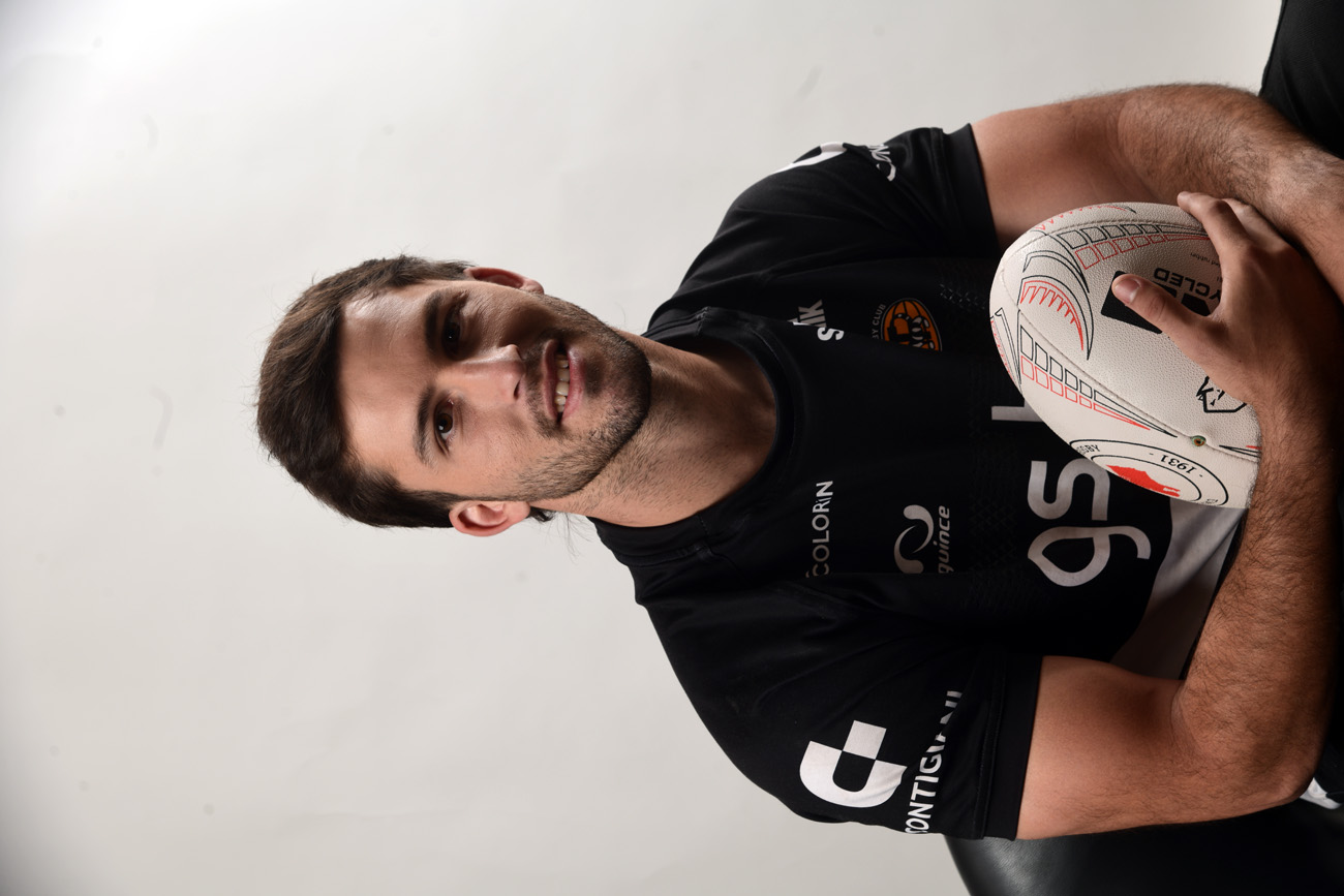 La Voz en Vivo. Nicolás Cantarutti, subcapitán del Tala Rugby Club, por la final del rugby cordobés. (Ramiro Pereyra / La Voz)
