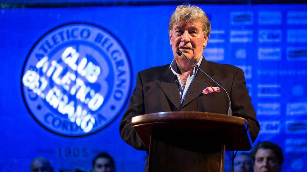 Armando Pérez fue el primer presidente tras la vuelta del club a manos del socio. (Foto: Ivana Maritano/prensa Belgrano)