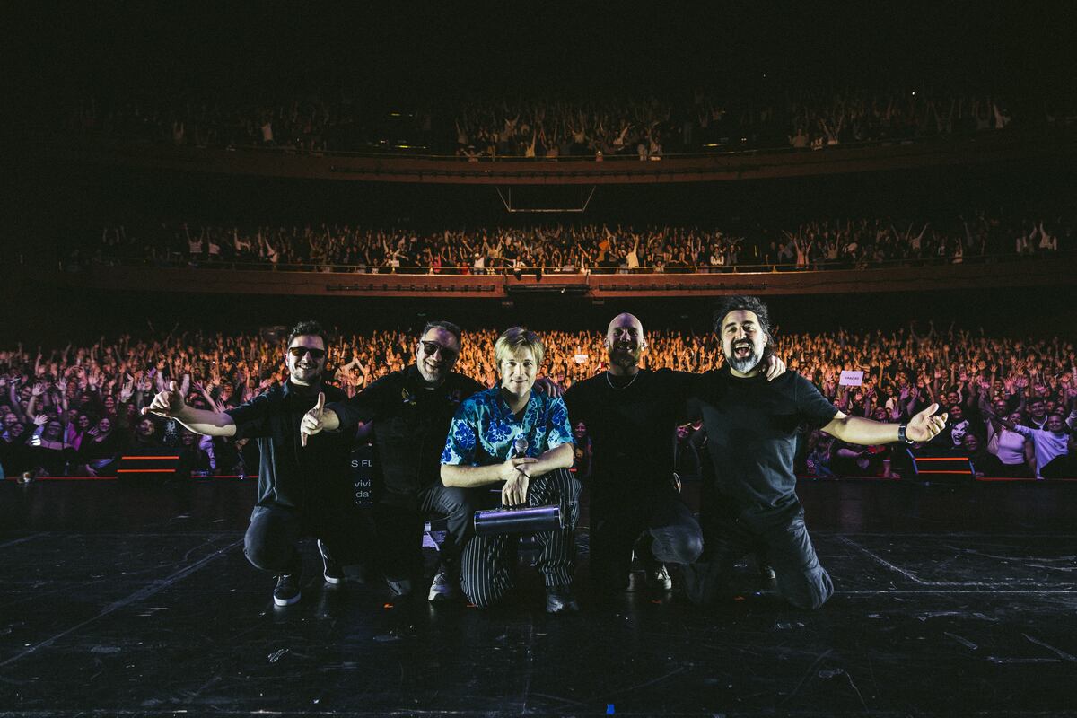 Benjamín Amadeo en el Gran Rex (Gentileza Prensa CZ Comunicación)