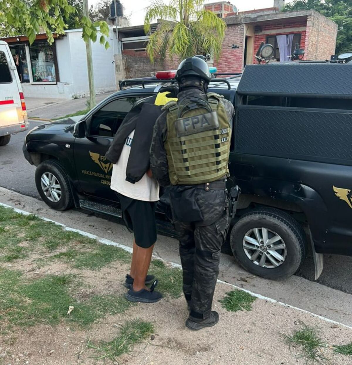 Allanamientos. El operativo se llevó a cabo en barrio Villa Alberdi. (MPF)