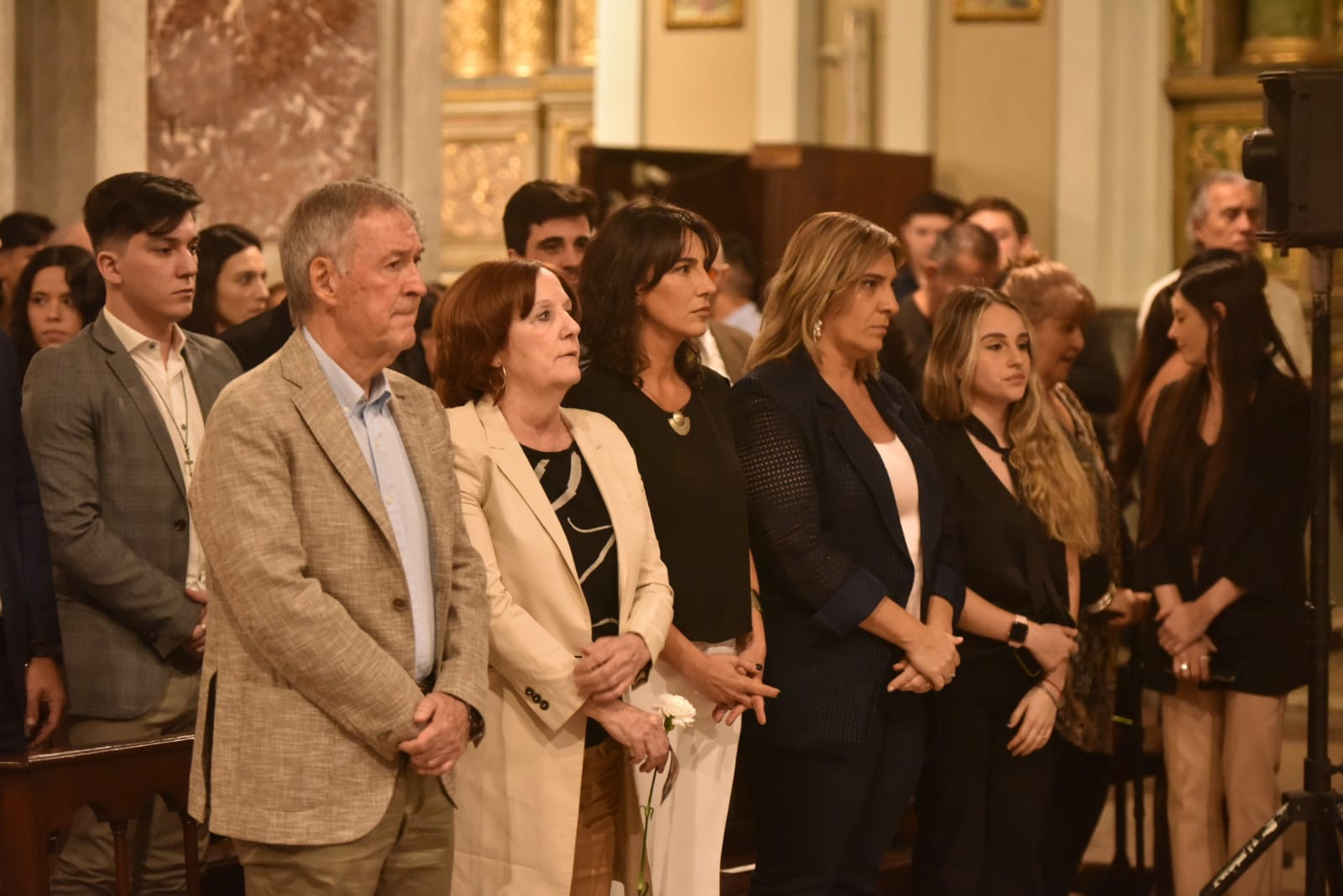 Se ofició una misa en la Catedral de Córdoba, al cumplirse un nuevo aniversario del fallecimiento de José Manuel de la Sota.  (Facundo Luque / La Voz)