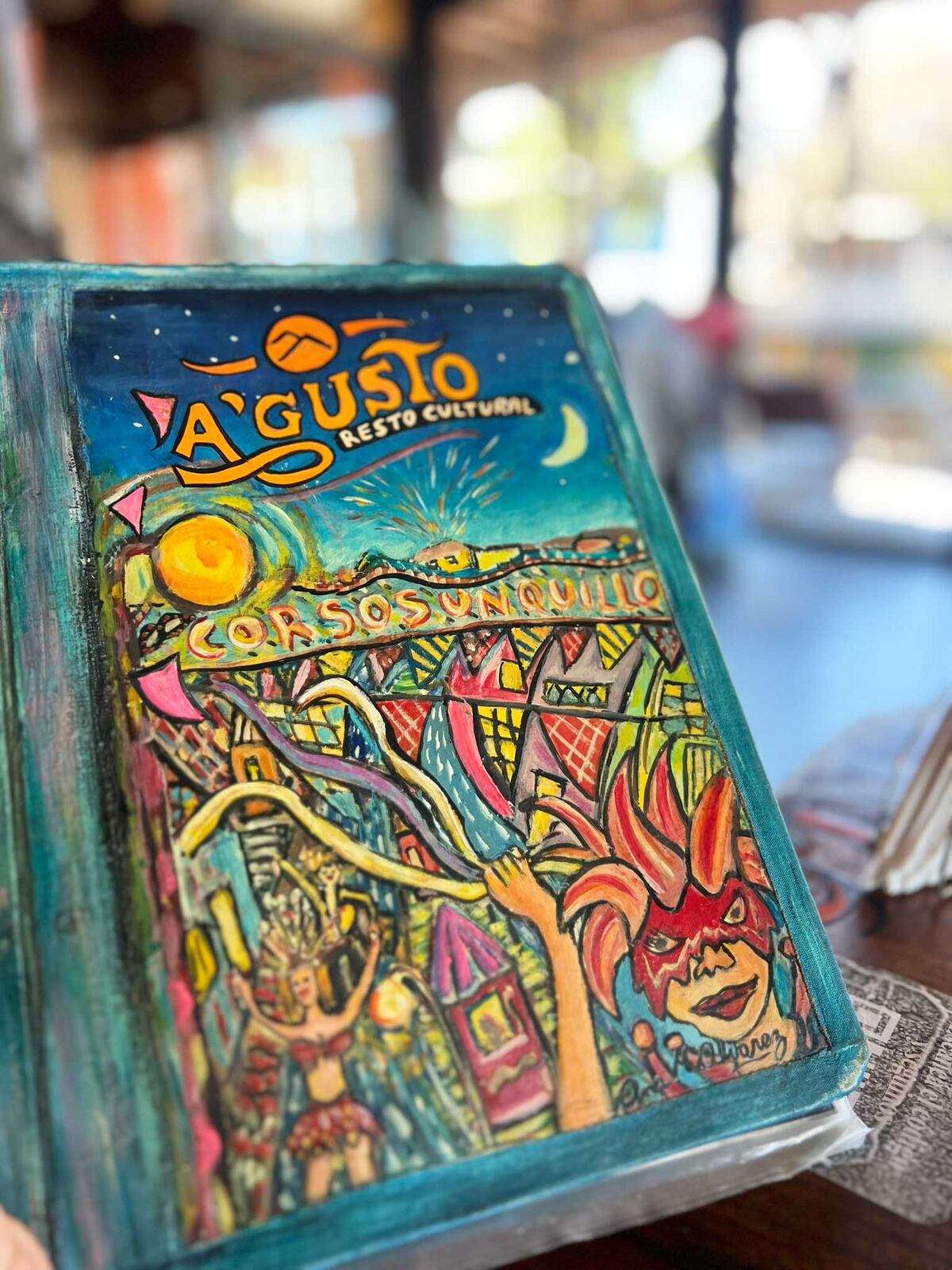 A´gusto Resto Cultural (La Voz).