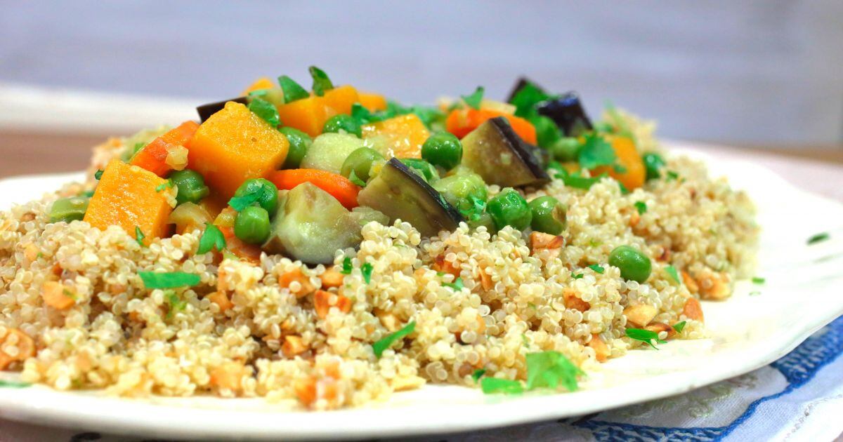 Quinoa frita con verdura: Una opción sana y súper rica