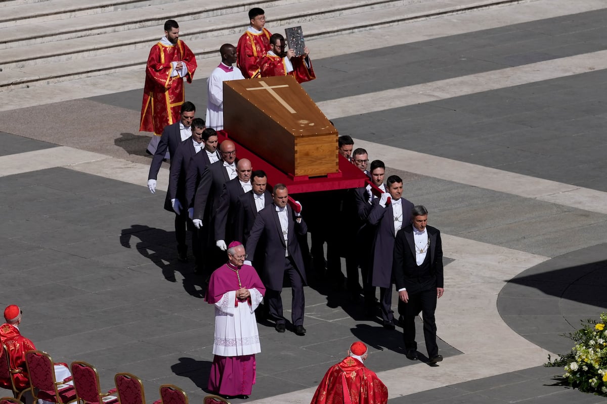 Funeral del papa Francisco (AP)