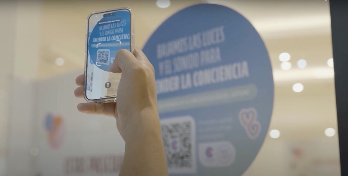 Nuevocentro Shopping se suma a la concientización sobre el autismo.