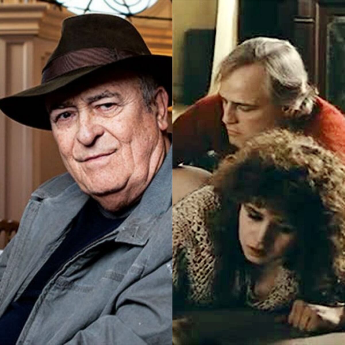 Bertolucci, y la escena de la polémica entre Brando y Schneider en "Último tango en París".