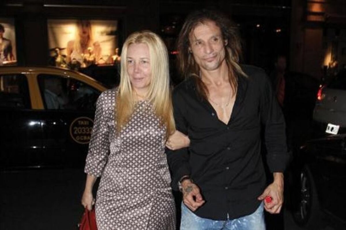 Mariana Nannis y Claudio Paul Caniggia cuando aún eran pareja