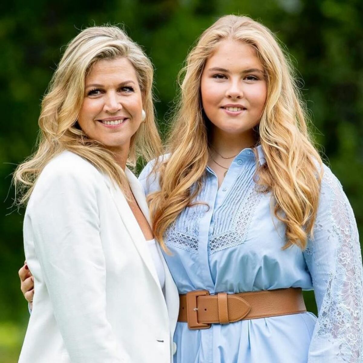 Amalia, Máxima y la familia real de Holanda (Instagram)