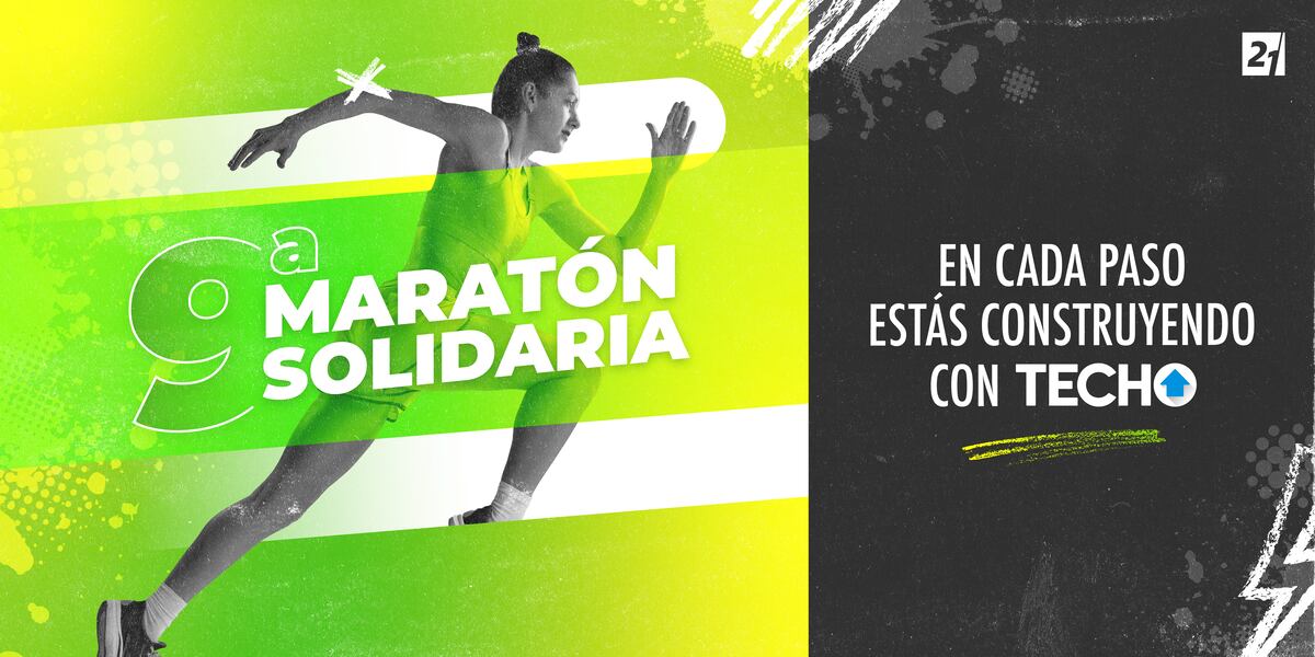 Se viene la 9° maratón solidaria de la Universidad Siglo 21.