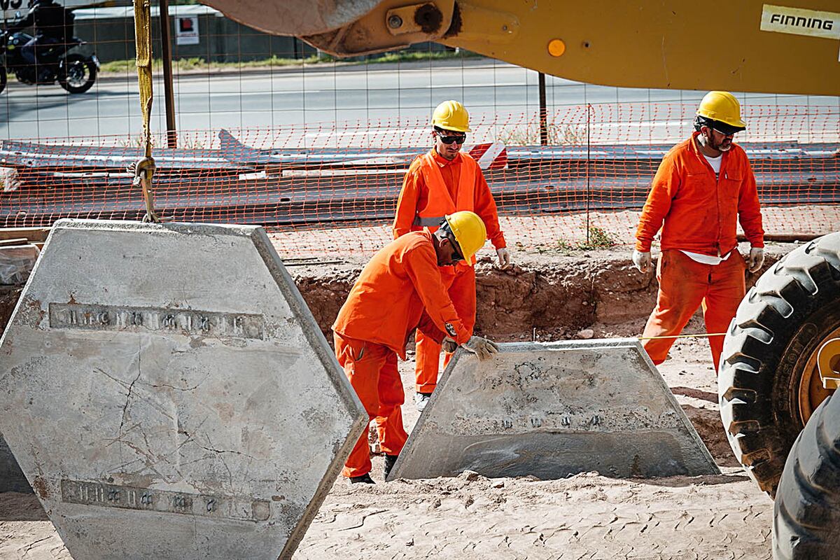Obra y construcción del altonivel en ruta 19.