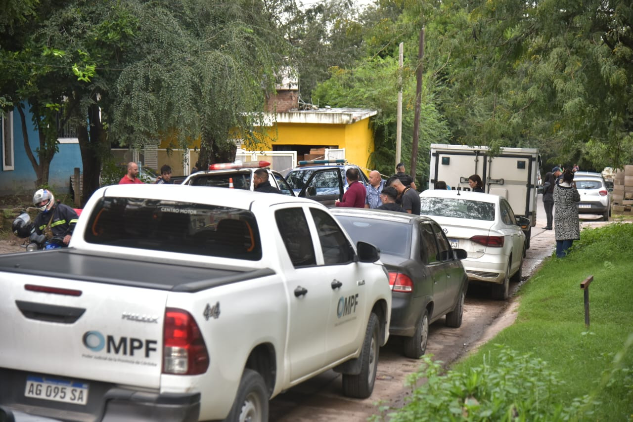 Investigan el crimen de una mujer en Unquillo. (Facundo Luque / LaVoz).