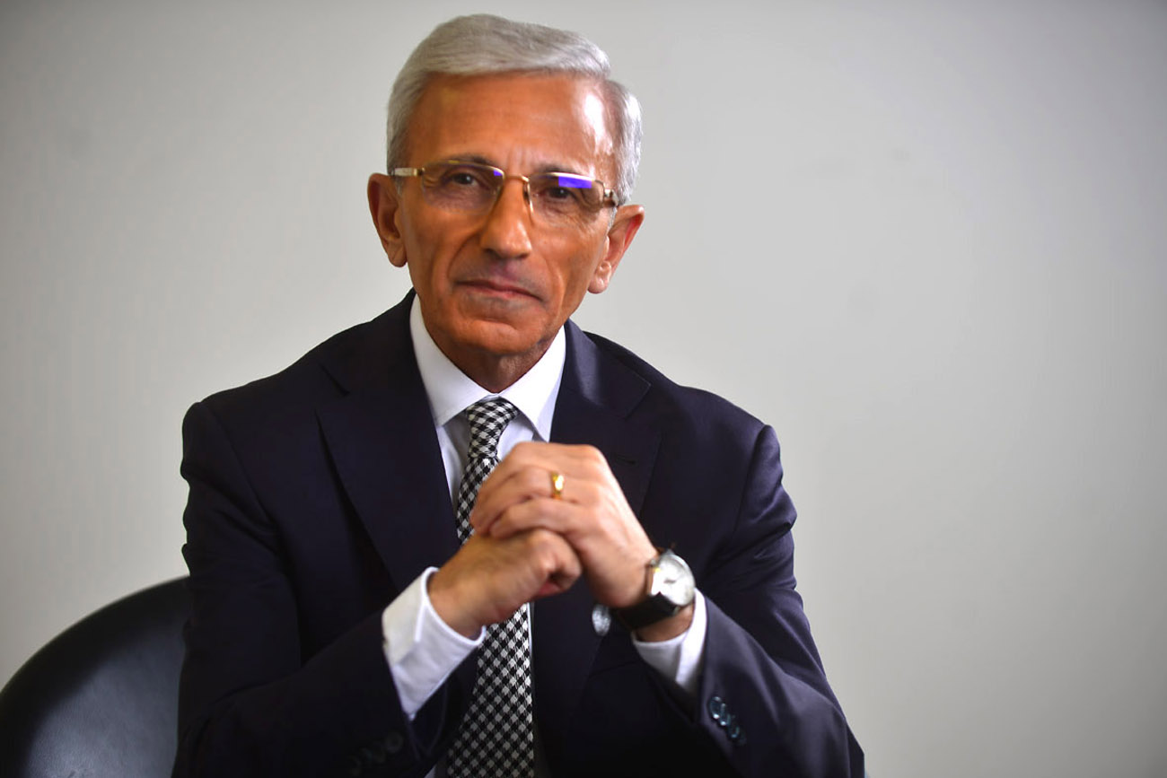 Carlos Nayi en Voz y Voto. (Nicolás Bravo / La Voz)