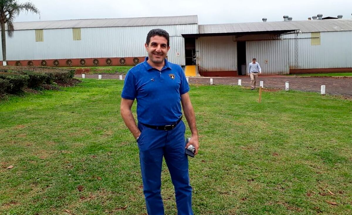 Obaida Kabour, el empresario y principal exportador de yerba mate en Argentina, murió en un siniestro en Misiones. (Gentileza)