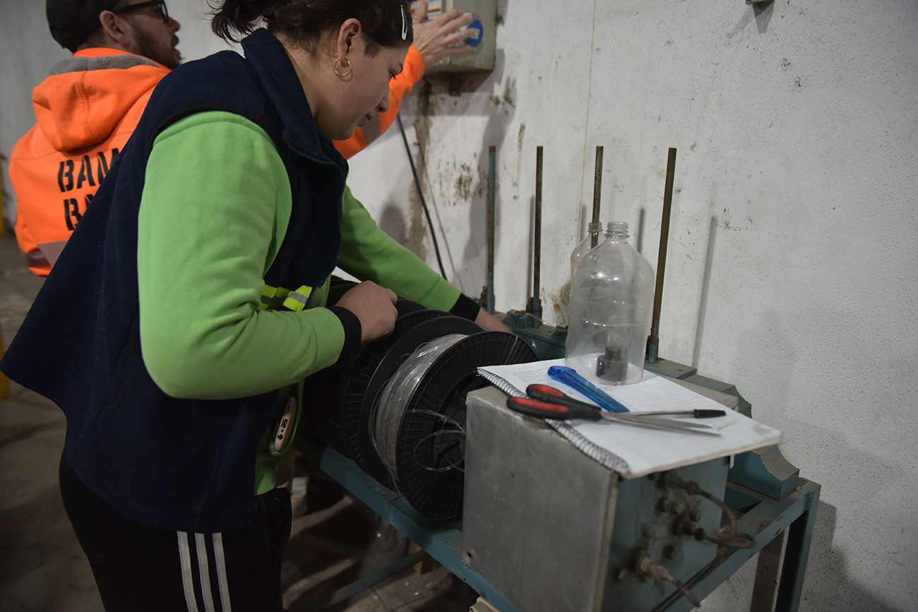 Proyecto "Hilando Futuro" de Cooperativa La Esperanza. (José Gabriel Hernández / La Voz)