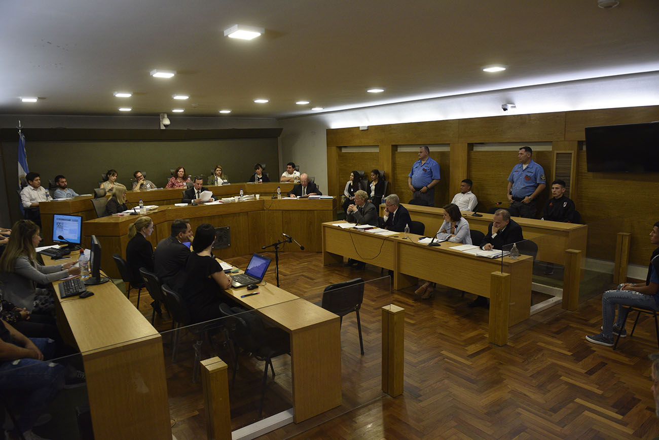 Jurados populares. El juicio se desarrolla con jurados populares. (Ramiro Pereyra / La Voz)
