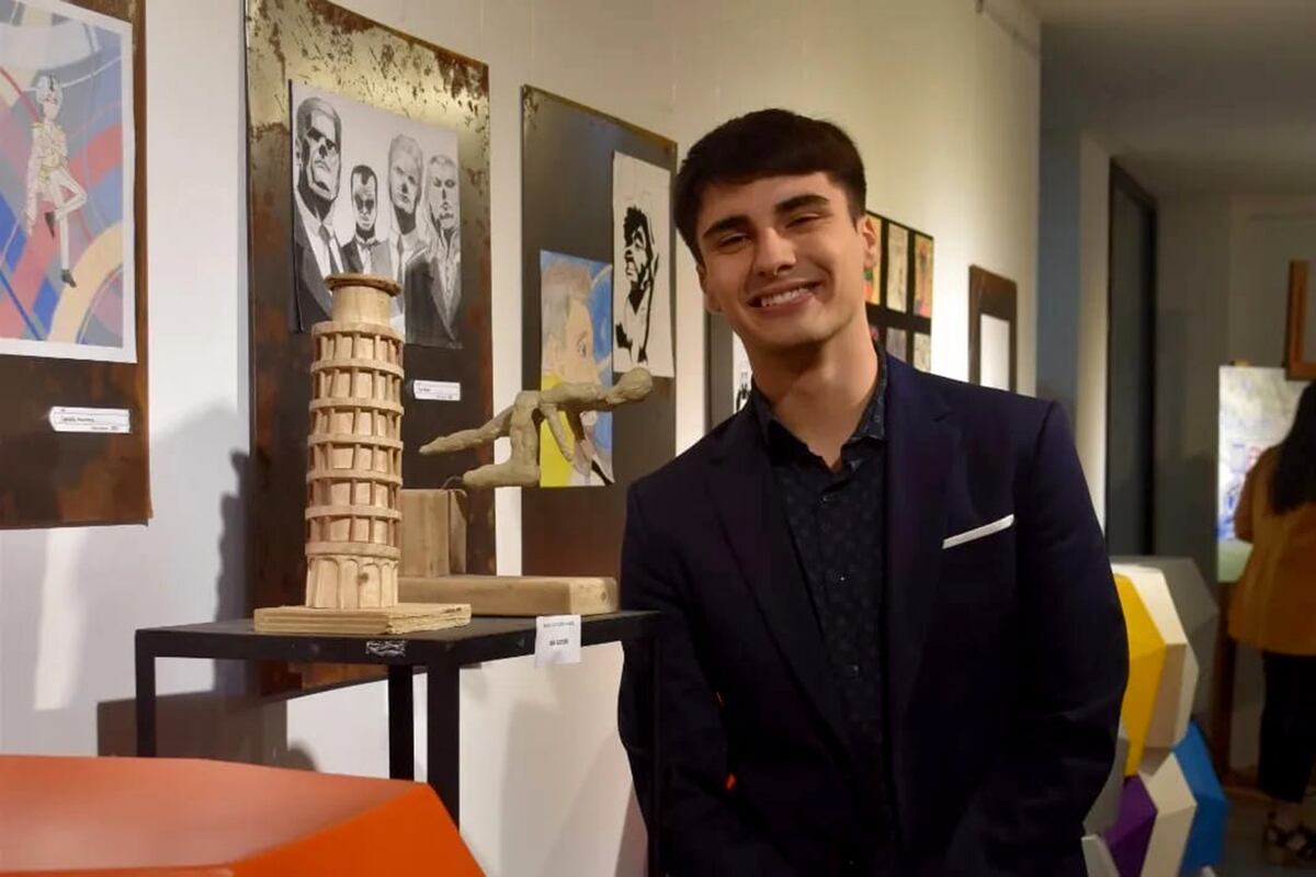 Ian Valentín Gottlieb Godoy Garraza, estudiante de Ingeniería Química en la Facultad de Ingeniería de la Universidad Nacional de La Plata, Buenos Aires, Argentina, está inclu{ido en la lista de los 50 mejores para el Premio Global Chegg.org para Estudiantes 2024. (Gentileza)