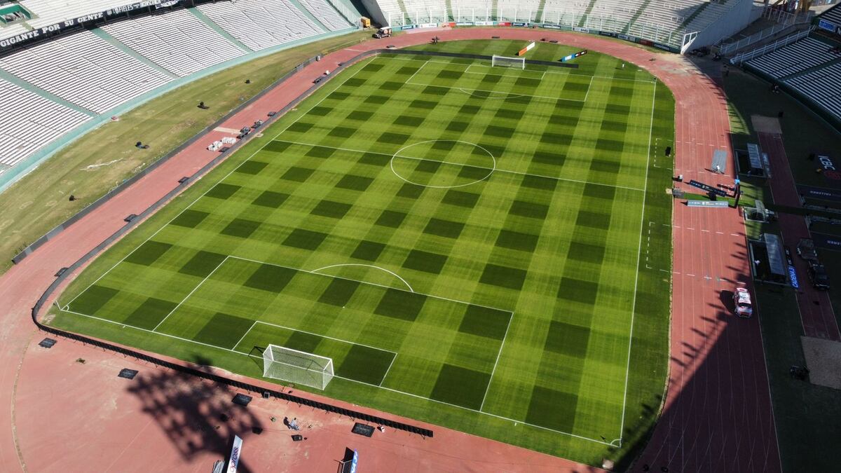 El césep del Kempes, en su mejor versión para Talleres vs. River. (Prensa Agencia Córdoba Deportes).