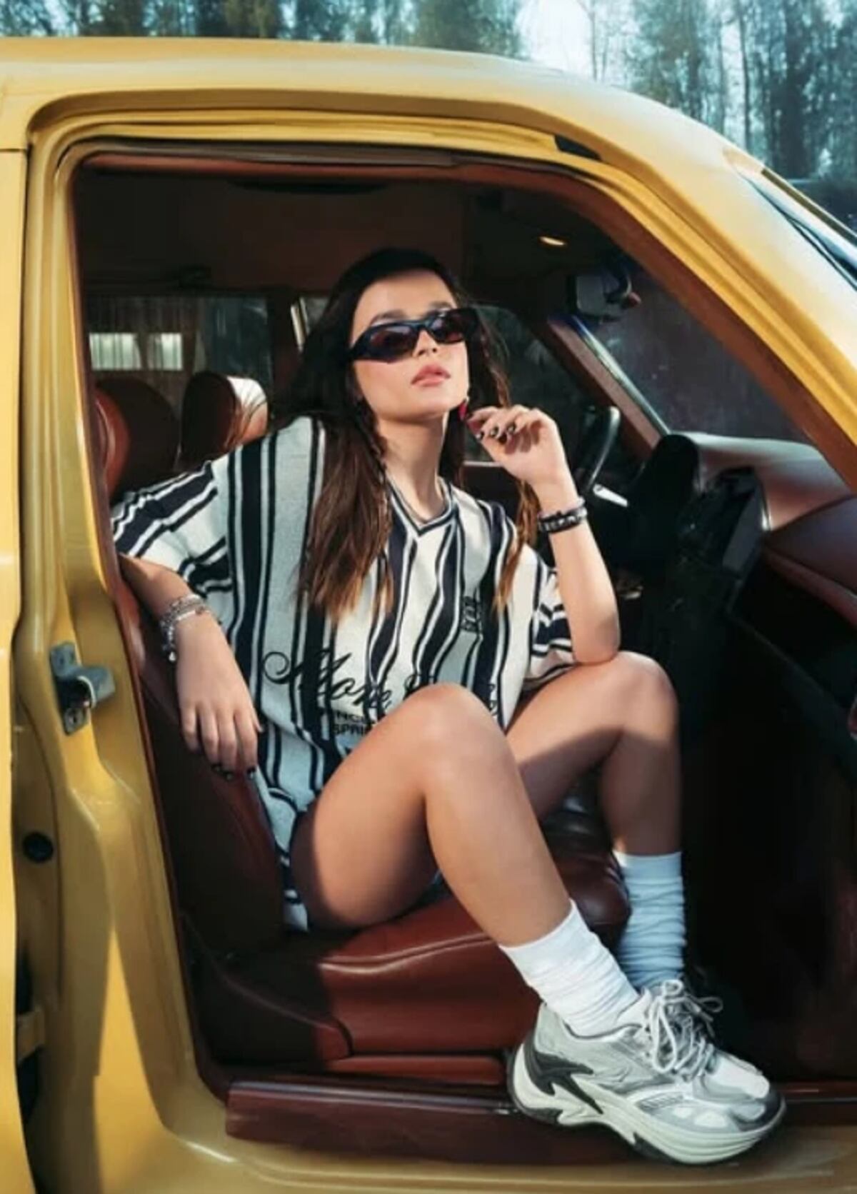 Muna avanza en su carrera como modelo.