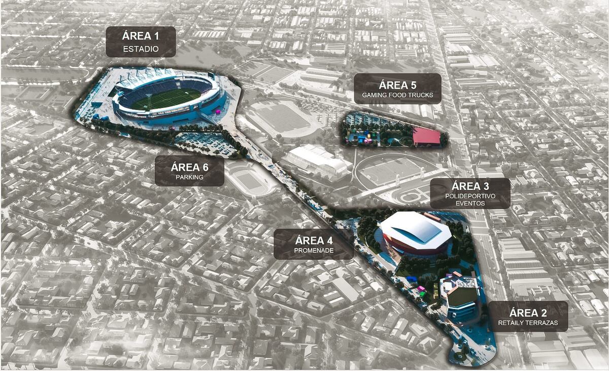 El Minella cambia para siempre: así será el estadio que traerá la Selección a Mar del Plata. (Gentileza).