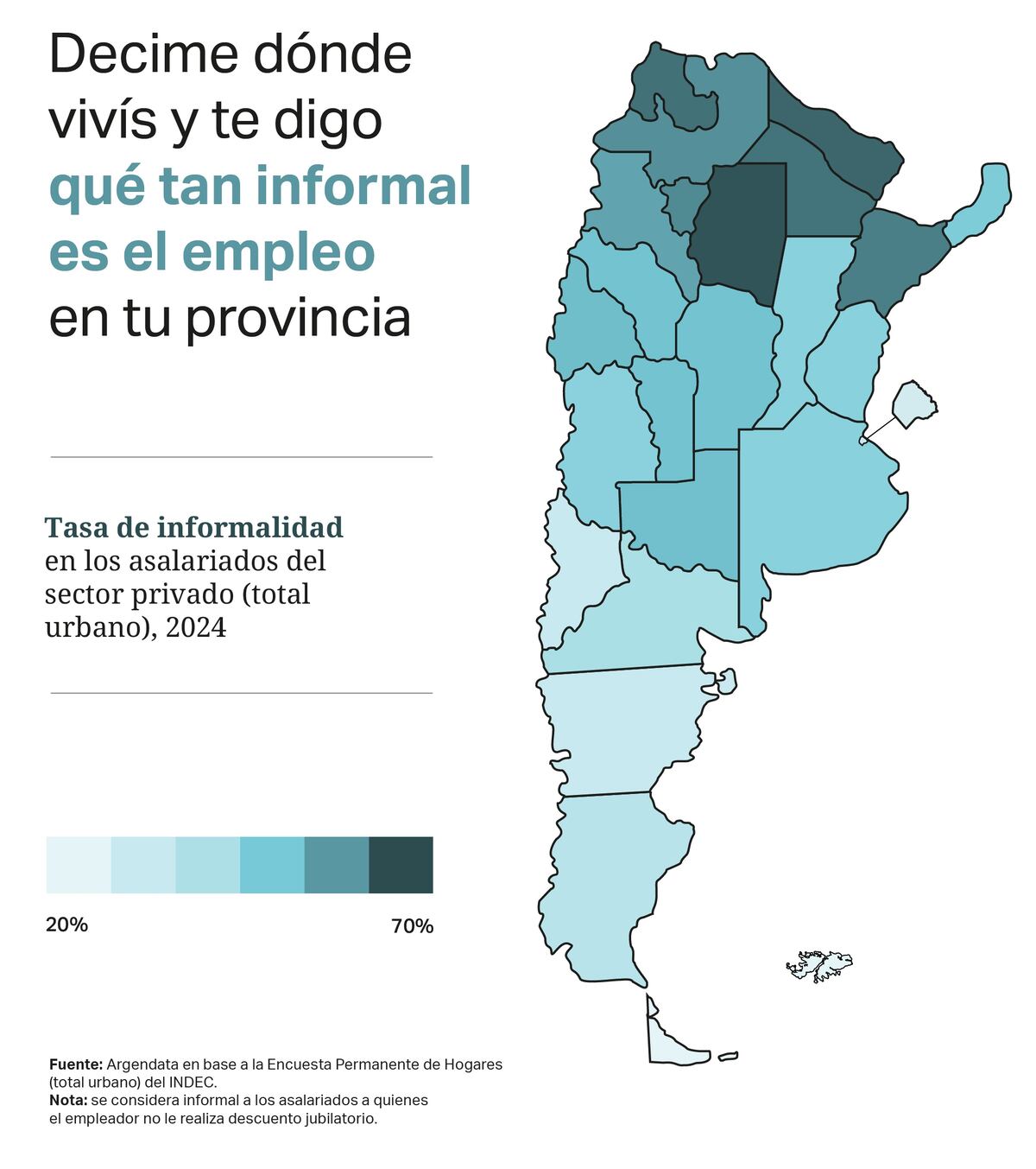 Fuente: Argendata / Fundar.