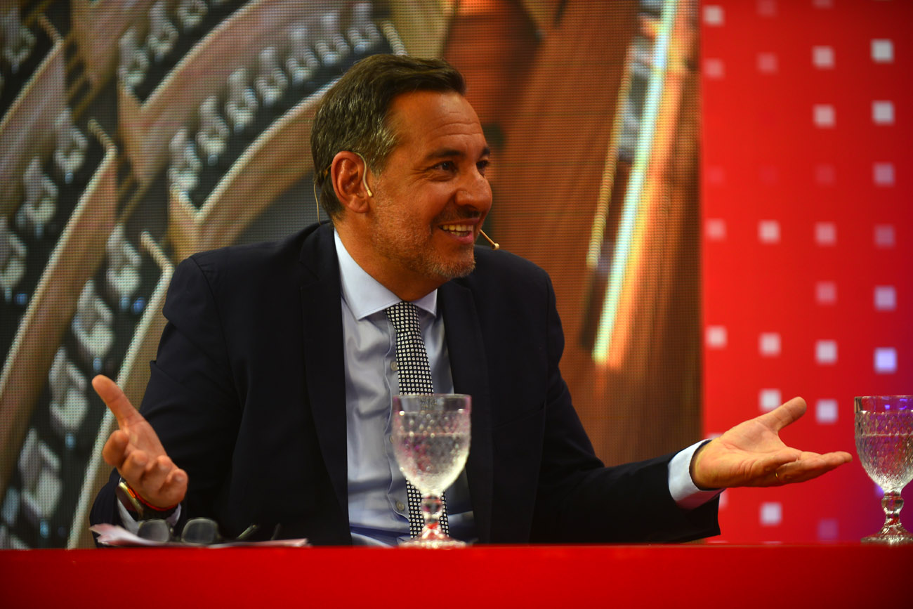 Miguel Siciliano en el programa Voz y Voto. (Nicolás Bravo / La Voz)