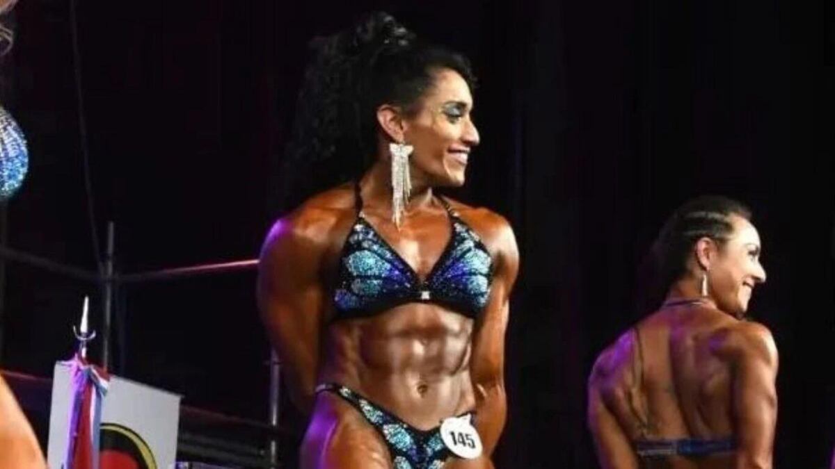 Johana Colla, la fisicoculturista argentina que murió en Brasil. Foto: Web