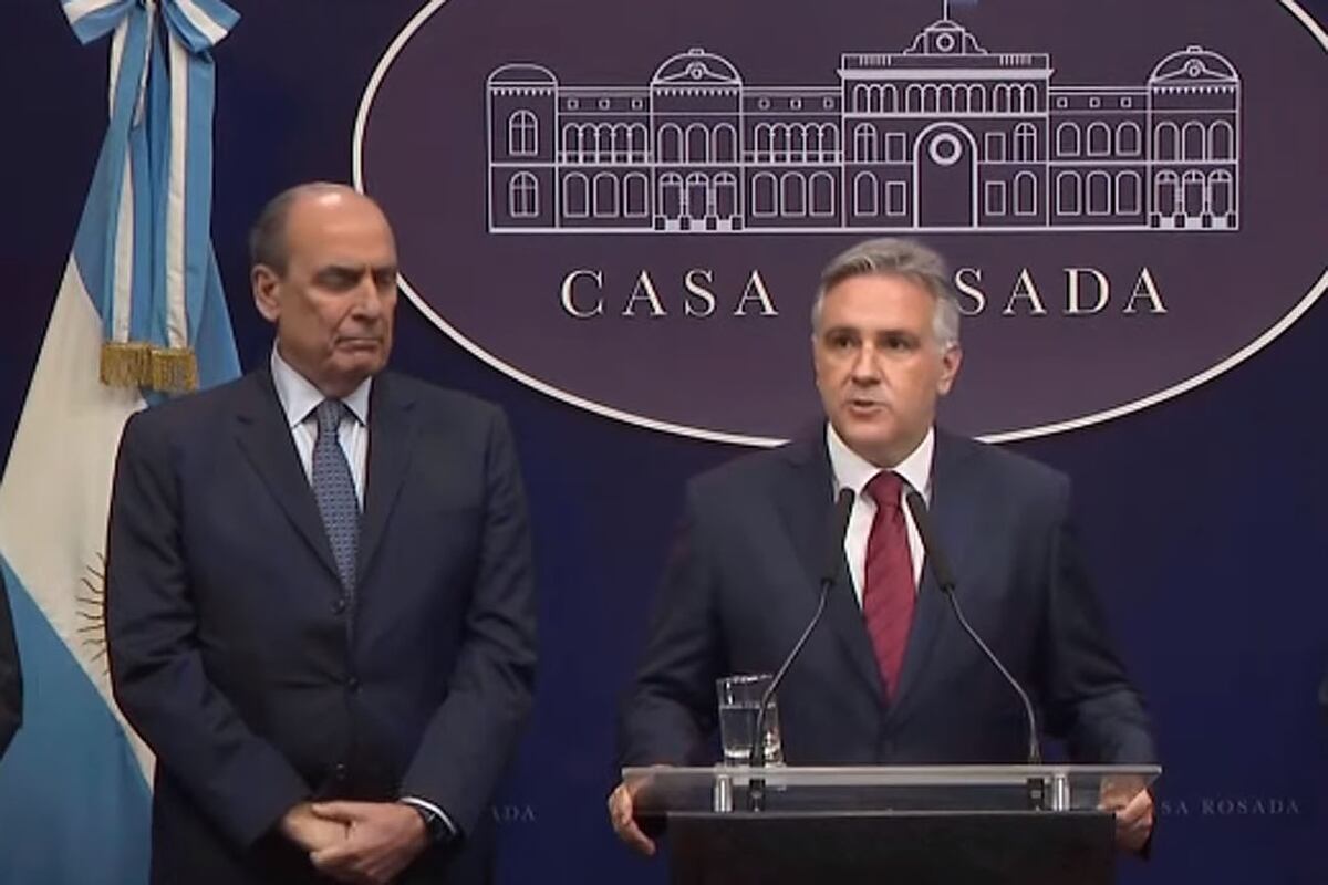Teléfono roto. El ministro del Interior, Guillermo Francos, mantuvo varios diálogos con el gobernador Martín Llaryora, pero esa relación se enfrió en los últimos días. (Prensa Casa Rosada / Archivo)