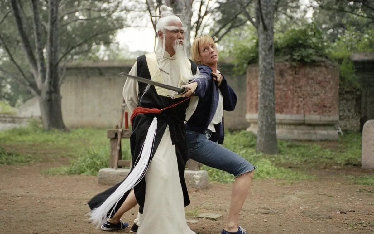 Pasaje de "Kill Bill: The Whole Bloody Affair", la versión unificada y extendida de los filmes de Quentin Tarantino sobre la venganza de La Novia. (BF Paris)
