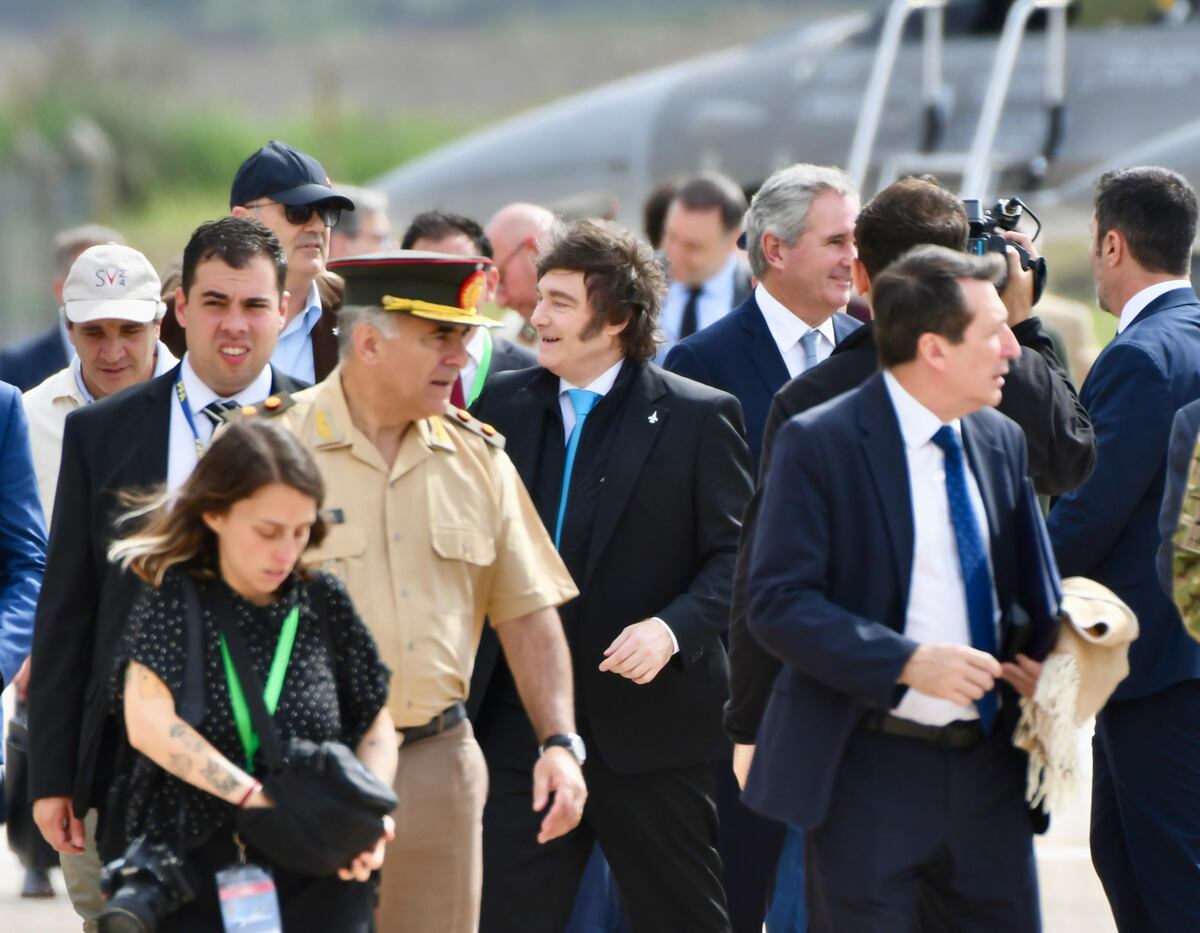 Javier Milei: Los F-16 son los nuevos custodios del espacio aéreo argentino
. Tomy Fragueiro / la Voz