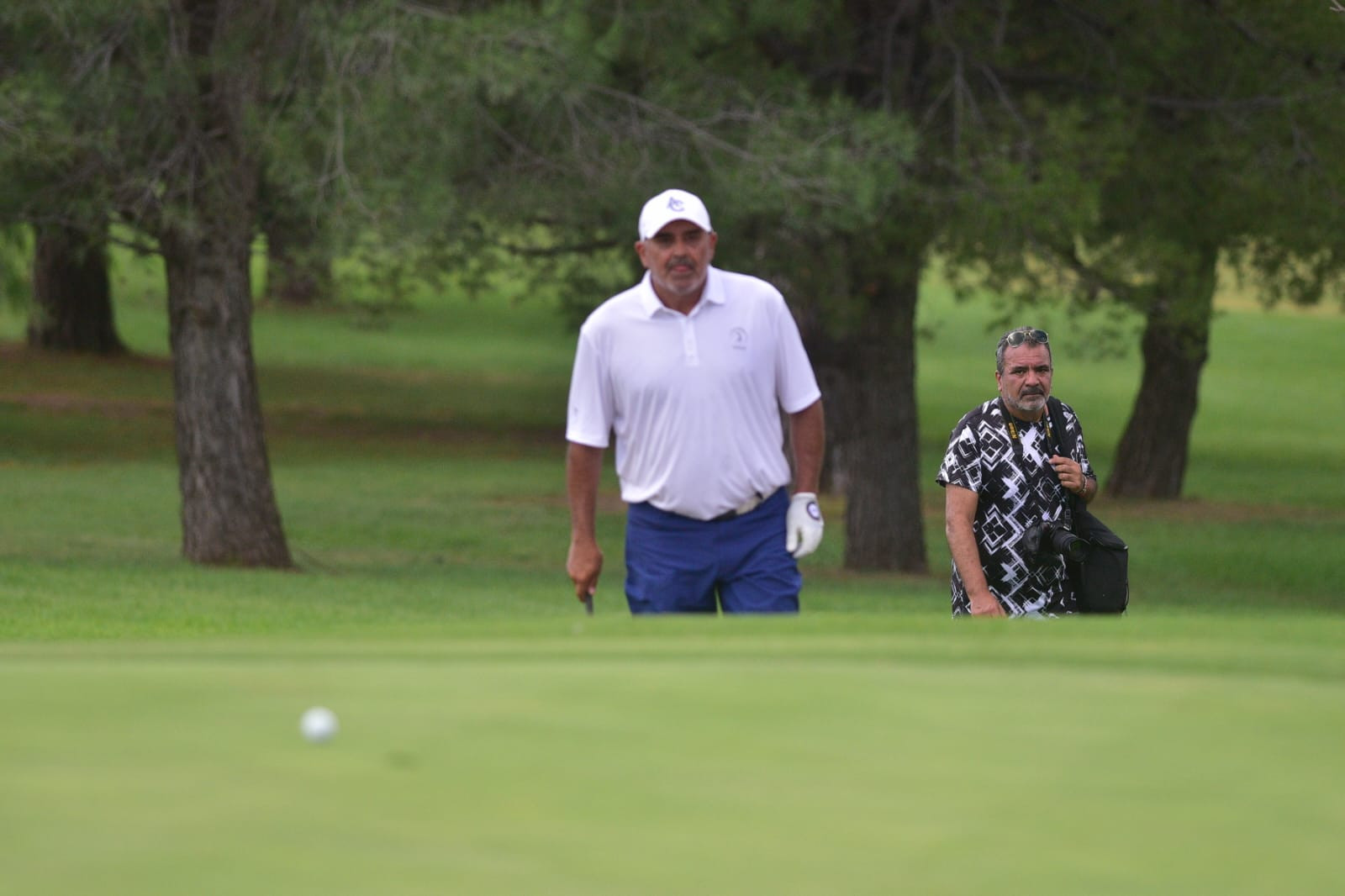 Finalizó el 92° Abierto del Centro en Villa Allende. "El Pato" Cabrera cumplió una buena tarea. (José Gabriel Hernández / La Voz)