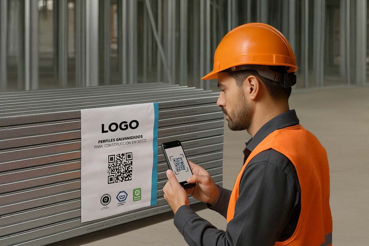 Desde octubre pasado se puso en vigencia un sistema de identificación basado en un código QR en la etiqueta  de los envases de los perfiles.