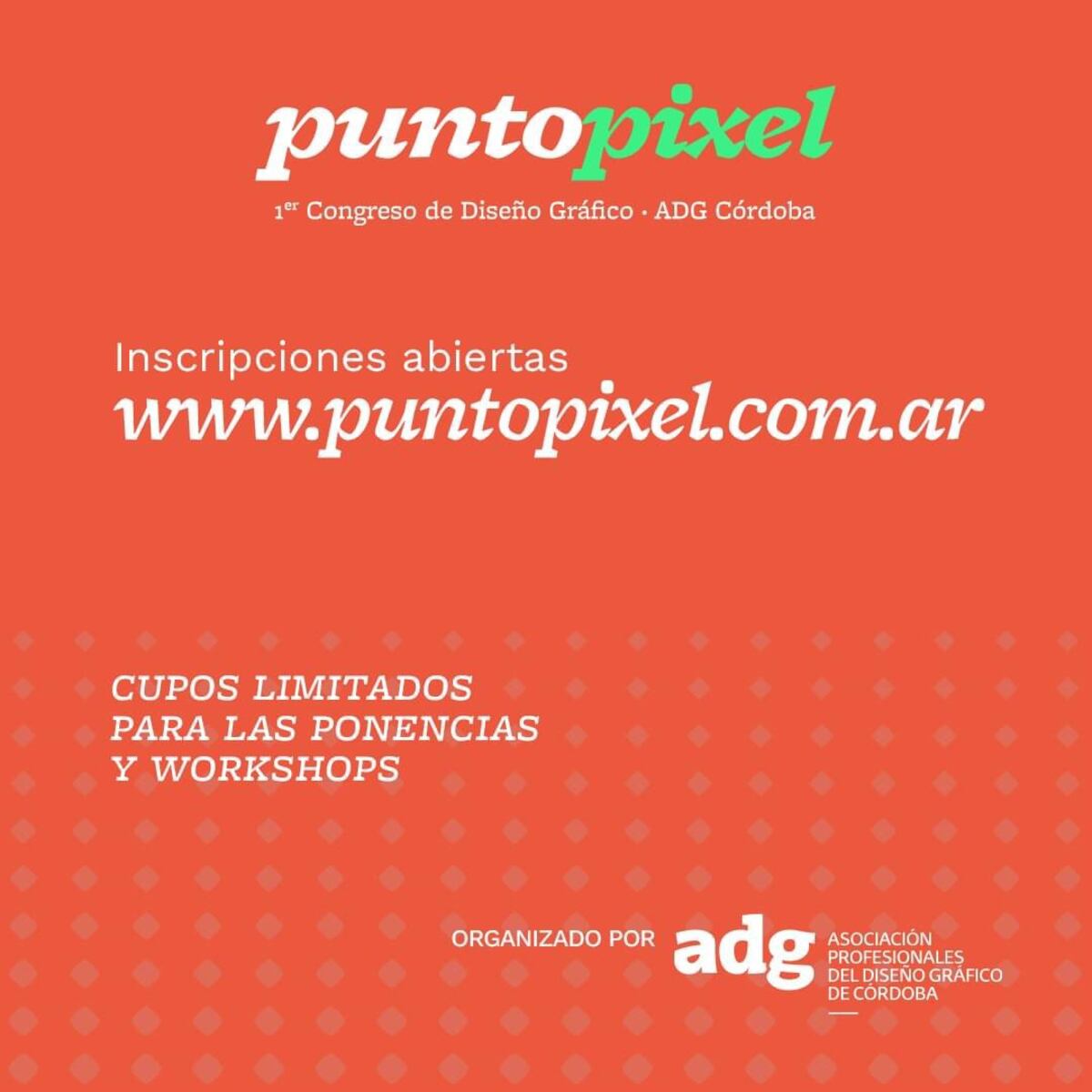 Puntopixel inscripciones.