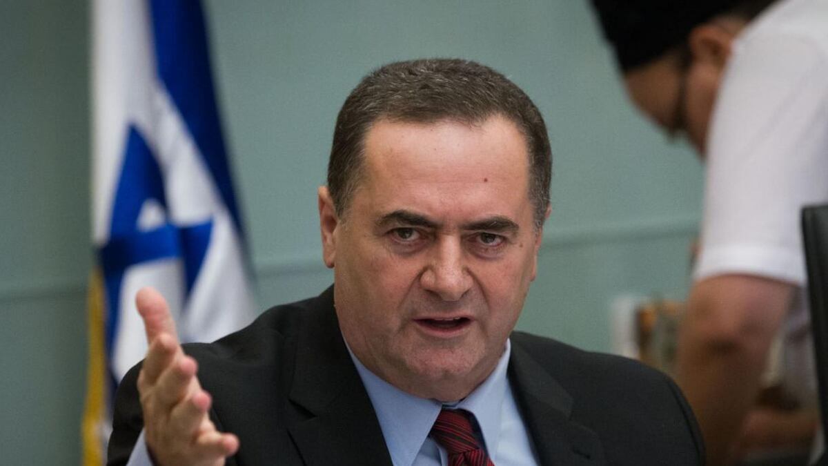 Israel Katz, ministro de Defensa de Israel.