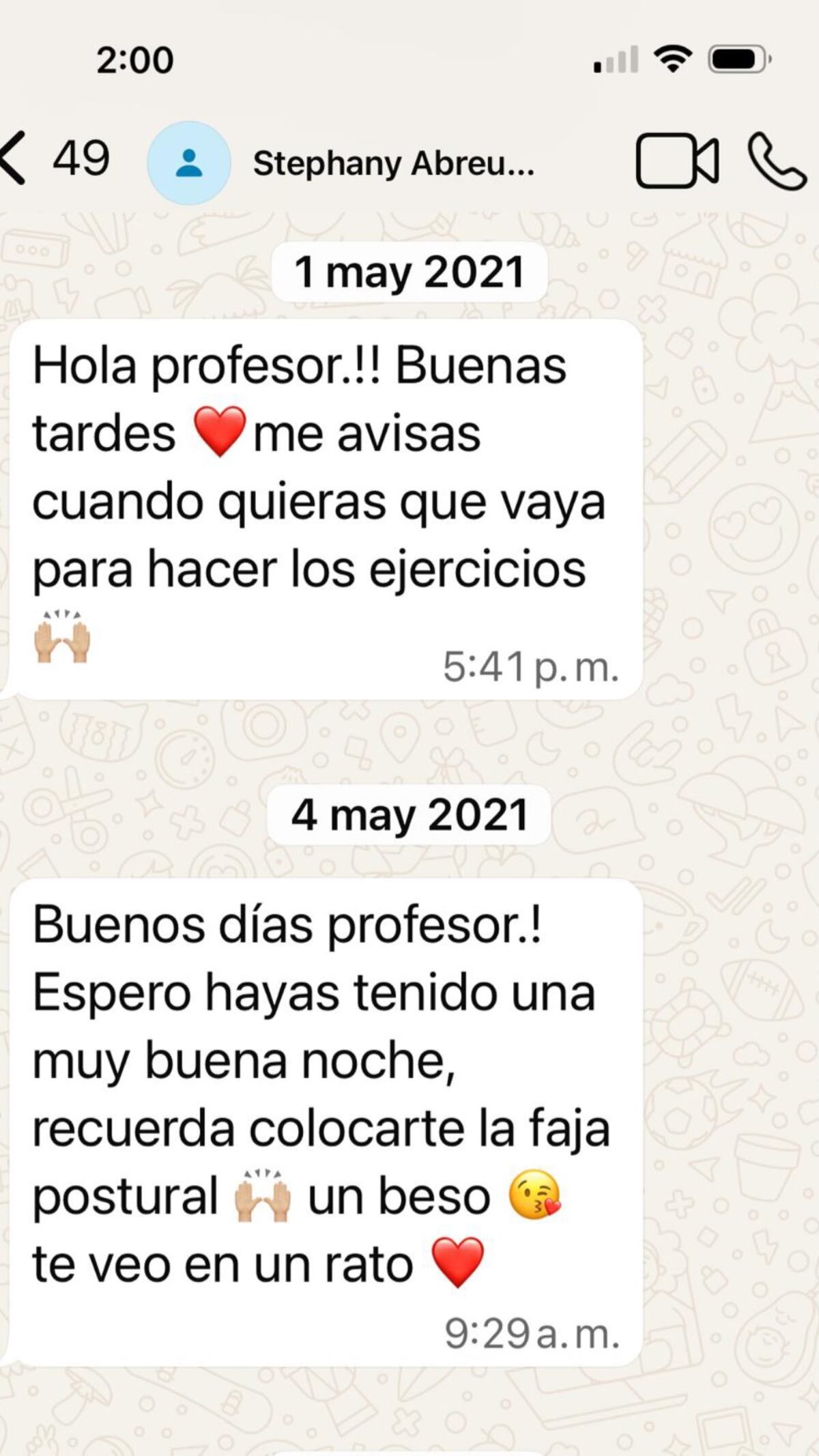 Los chats con sus exempleadas que Julio Iglesias difundió vía Instagram