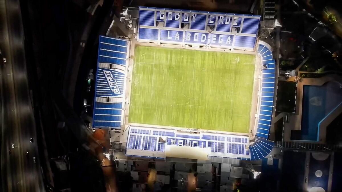 Estadio Feliciano Gambarte de Godoy Cruz. Foto Prensa Club Godoy Cruz.
