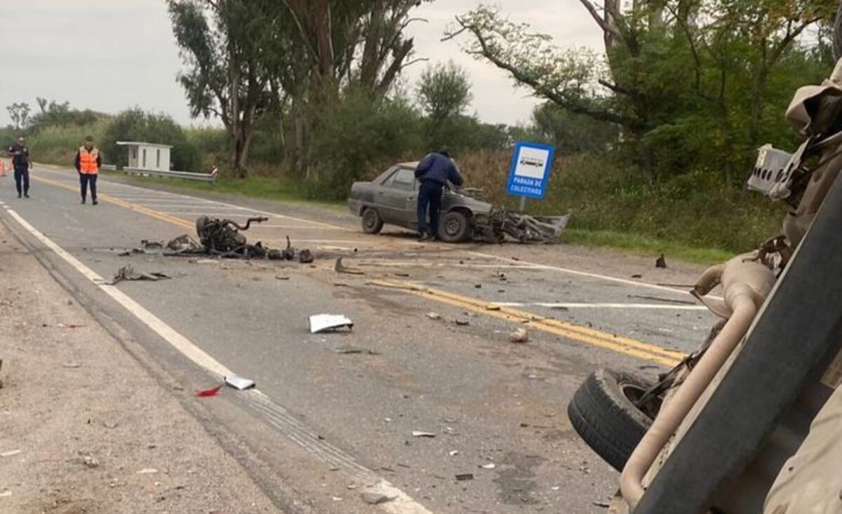 Colisiones. La mayoría de las tragedias viales se registran en rutas.