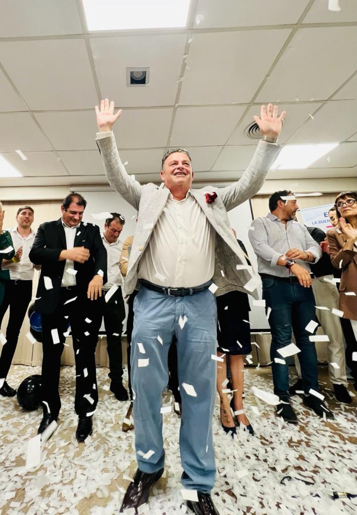 Lanzamiento Rodolfo Eiben, otro precandidato de Javier Milei en Córdoba.
