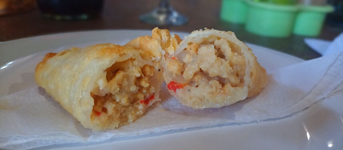 Empanada de surubí.