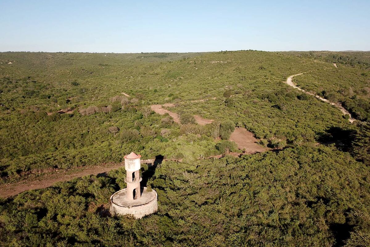 La Falda. El sector de la polémica por un loteo sobre predios marcados como zonas rojas de bosques. (La Voz)