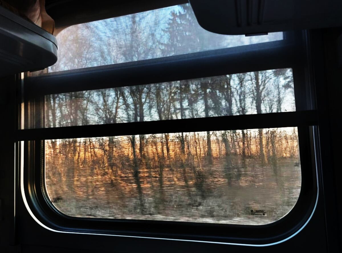 Viaje en tren por Ucrania.