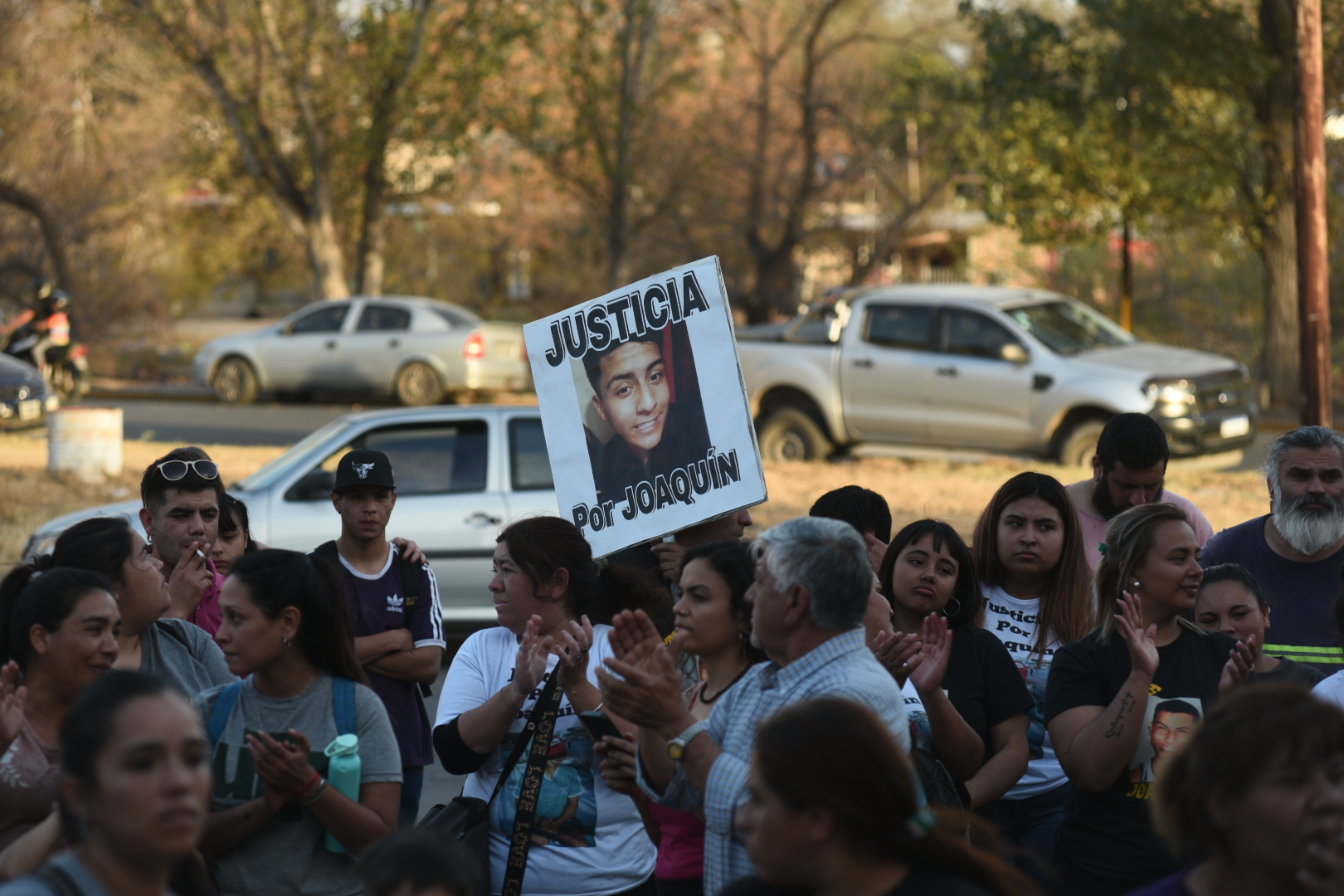 Juicio y sentencia por el crimen de Joaquin Paredes en los tribunales de Cruz del Eje. Policia Maykel López fue sentenciado a prisión perpetua por la Cámara del Crimen de Cruz del Eje.
16 agosto 2023 foto Carlos Romero