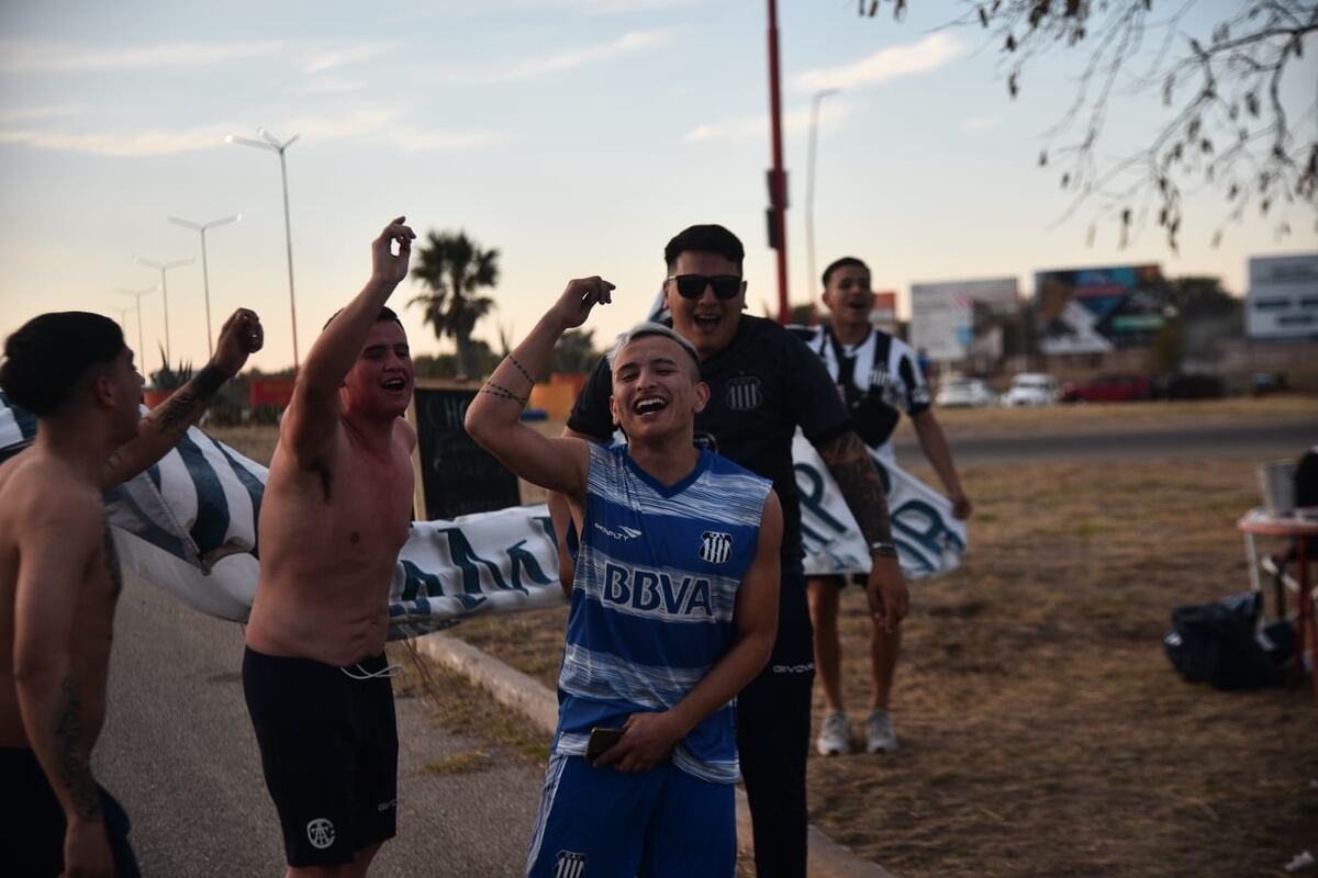 Cara 'e Cancha de Talleres en la previa del partido entre Talleres y Godoy Cruz por los octavos de final de la Copa Argentina en San Luis. (Pedro Castillo / La Voz)
