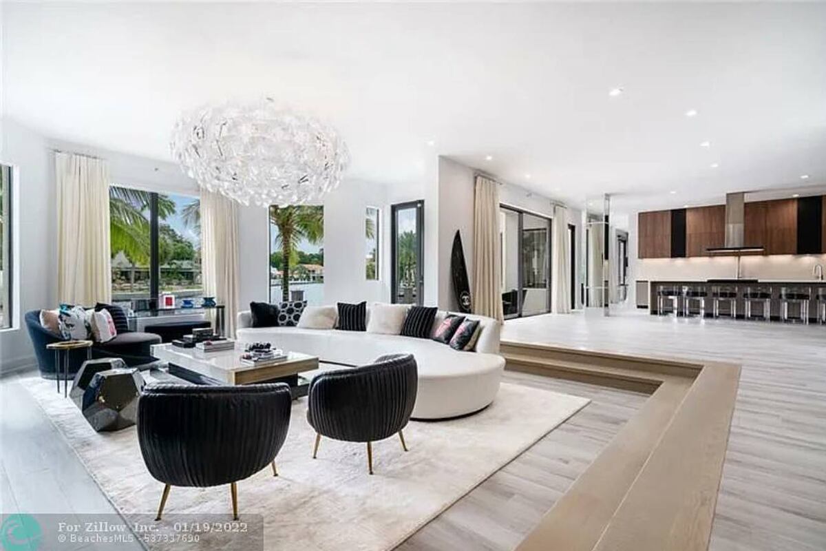 La impresionante mansión frente al mar que compró Messi en Miami: 9 habitaciones y cerca del estadio del Inter. (Compass Florida, LLC)