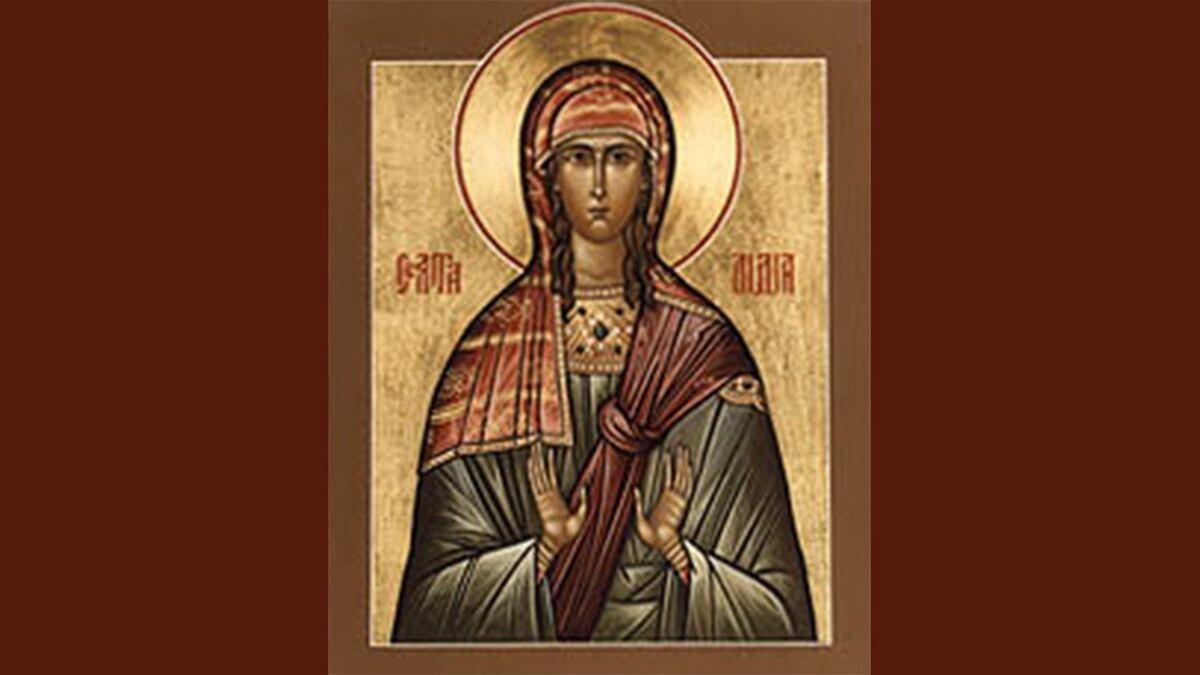 El Santo del día: Santa Lidia. (Vatican News)