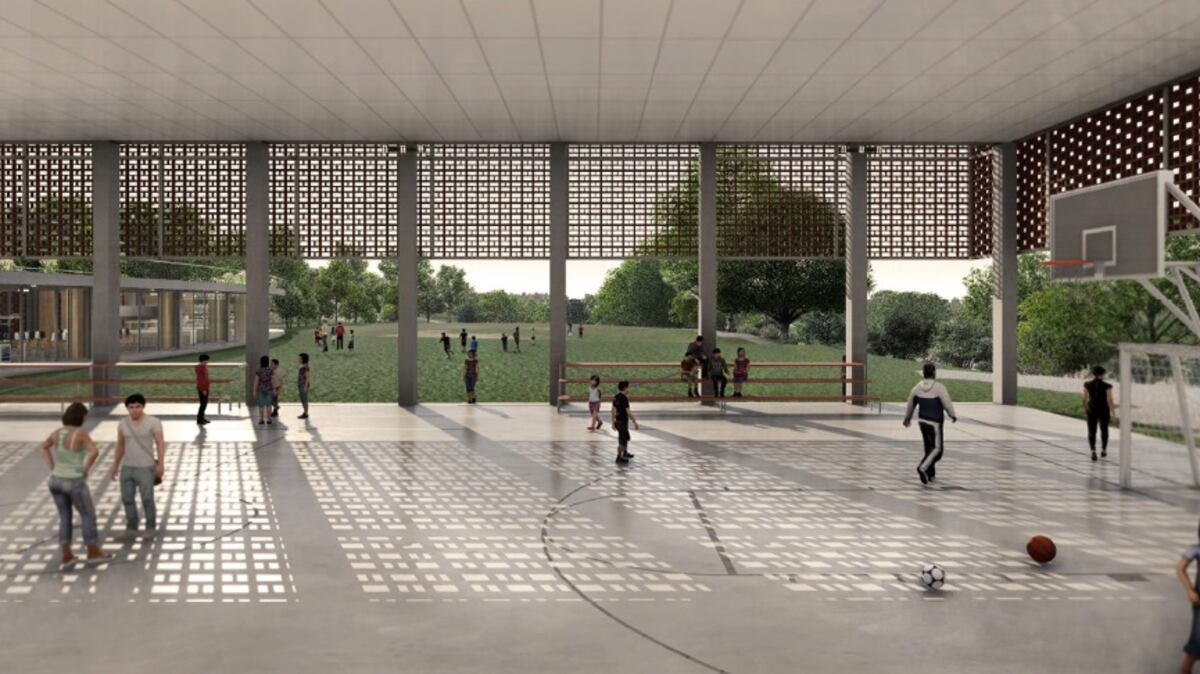 La tesis plantea la construcción de un "parque escuela" en la zona este de la ciudad de Córdoba. (La Voz).