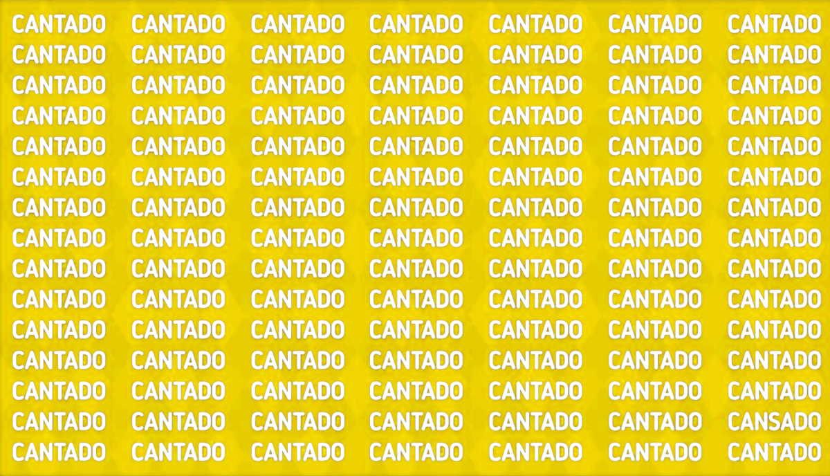 El reto visual.