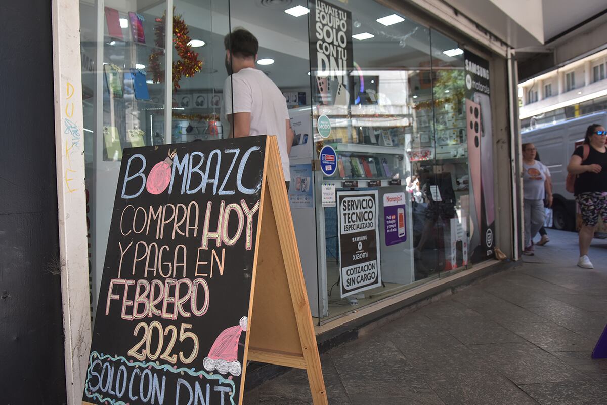 Ventas y consumo previos a Navidad. (Ramiro Pereyra / La Voz)