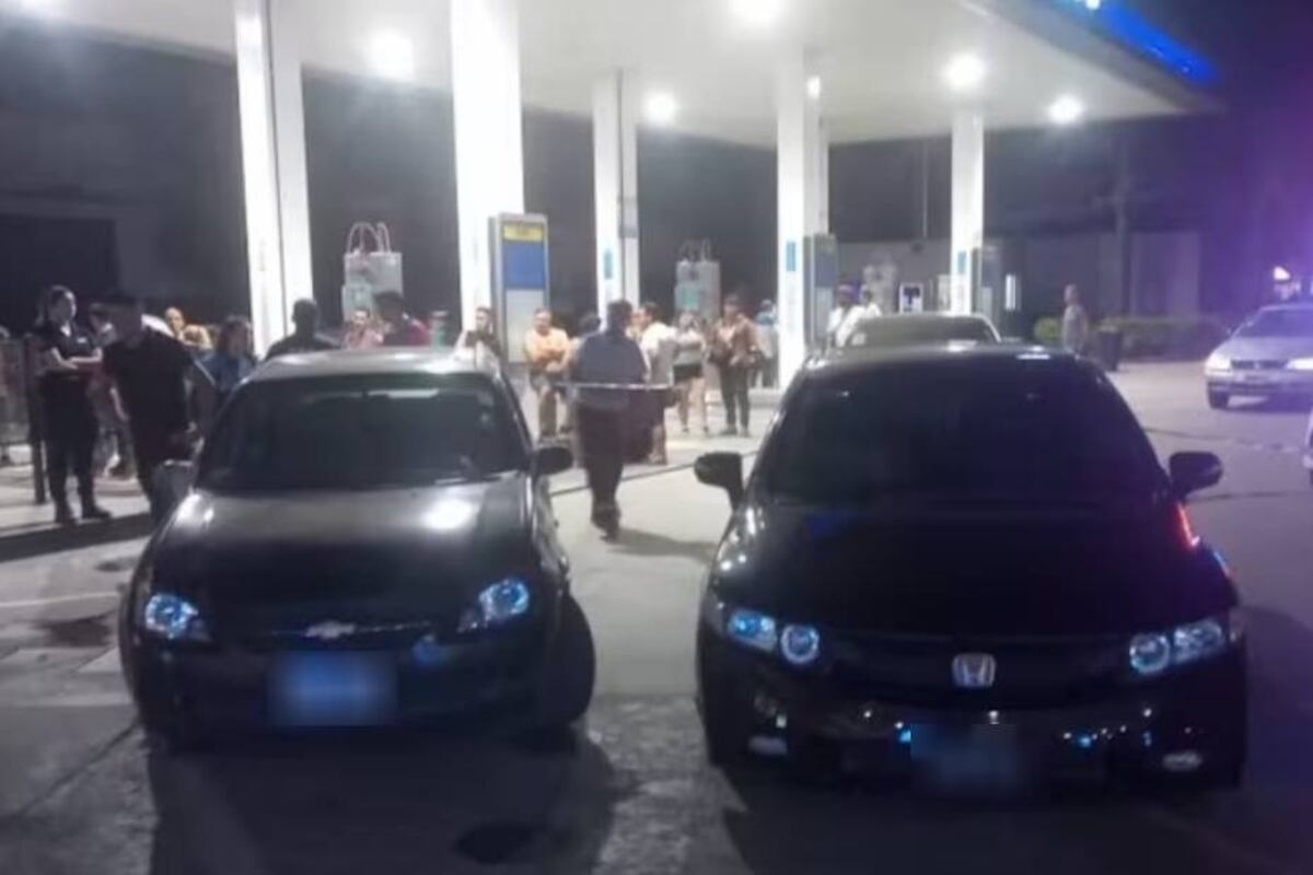 Buenos Aires. El crimen ocurrió en una estación de servicio en Zárate. (Policía bonaerense)