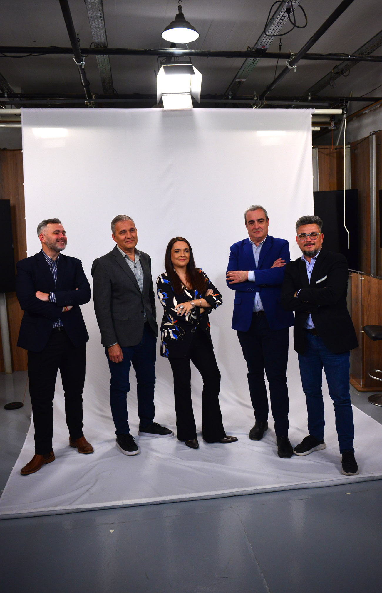 El programa Arriba Córdoba, noticiero matutino de Canal 12, cumple 20 años. (Nicolás Bravo / La Voz)